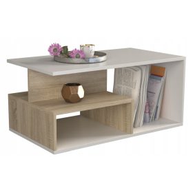    TopEshop Prima pravokotna klubska mizica 90 x 51 x 43 cm sonoma hrast