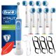 Oral-B Vitality 100 Cross Action električna zobna ščetka, modra