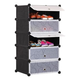 OMARA ZA ČEVLJE Muf-Art 49 x 93 x 45 cm Črna