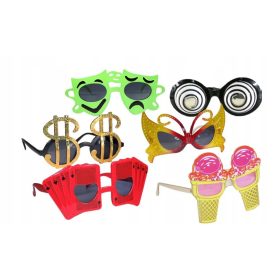   Foto kabina SMEŠNE OČALA komplet za selfi dogodke, rojstnodnevne zabave, puste in božična drevesca