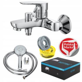   Optimized name: Visokokakovostna armatura za kad SOTBE INARI, krom