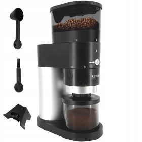 Yoer Mulino 150 W električni mlinček za kavo, črn