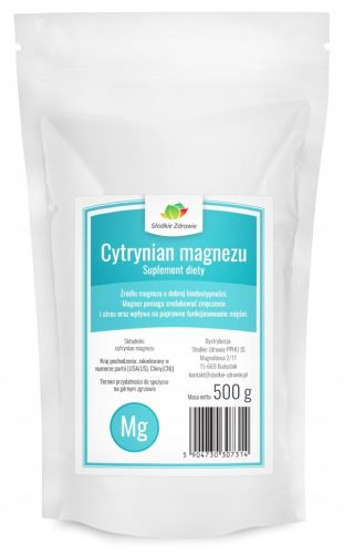 Magnezijev citrat 1kg - Visoko biološko dostopen dodatek za zdravje