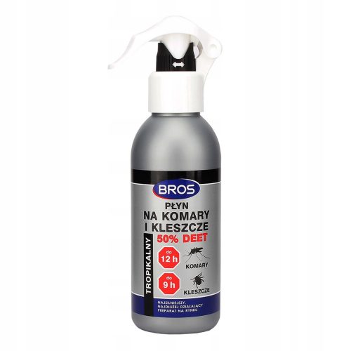 Odganjalec komarjev in klopov Bros 50% Deet 130 ml