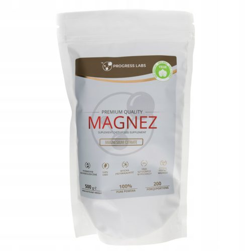 Citrat Magnezija v Prahu od Progress Labs - 500 g