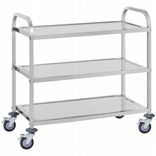  Royal Catering RCSW 3A natakarski voziček 96x55,5x100 cm