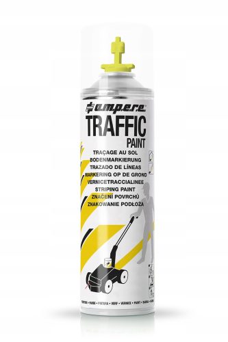 Amper tračna rumena barva za ceste 500 ml