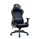  Gaming stol Diablo Chairs X-One 2.0, črno in modro eko usnje