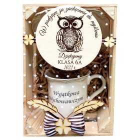   Darilo za učitelje - Komplet s filižanko ali vrčkom za poseben dan v šoli