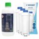 Kavni aparat De'Longhi EcoDecalk 0,5 l + 3× vložek filtra Wessper AquaLunga