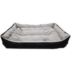    Odol-Plusz ograja za pse črna, odtenki sive 150 cm x 105 cm