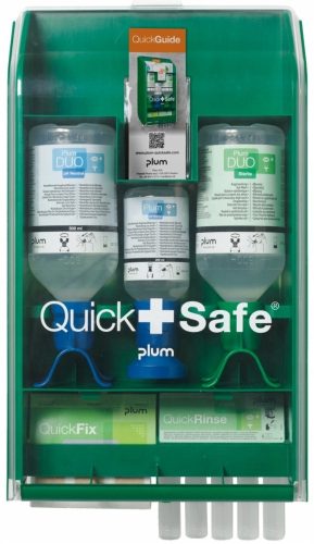 PLUM Quicksafe stenski komplet prve pomoči za kemikalije