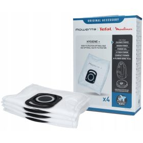   Optimalne sintetične vrečke za sesalnik Hygiene+ Rowenta, 4 kos