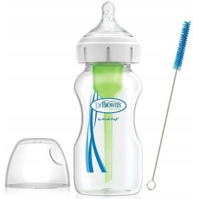   Dr Brown's Options+ široka steklenička 270 ml za dojenčke od 0 do 3 mesecev