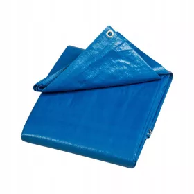 Modra Prikritna Ponjava 55g/m2, Dimenzije 6x8