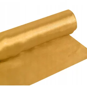  Zlati satenasti namizni prt za božični večer