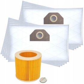   ProLine eko sintetična vrečka za sesalnik 10 kosov + filter Kastor za sesalnik Kärcher SE4001