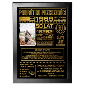 PLAKAT A4 OKVIR ZA OBLETNICO POROKE