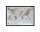 rna lesena okvir za zemljevid prask B2 50x70 cm