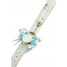 Profitna dekoracija sveča obhajilo krst MODRA