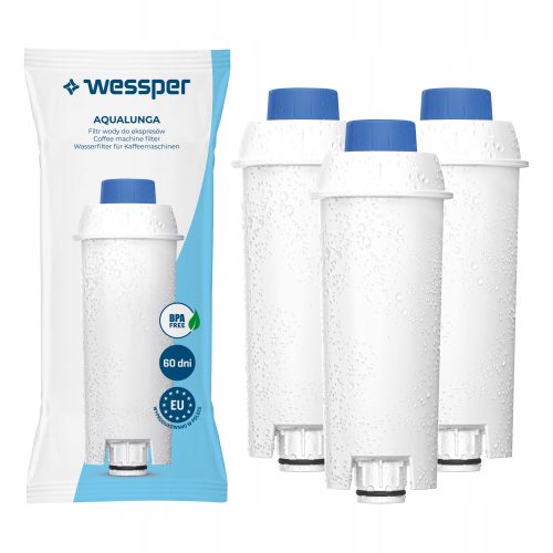 Wessper AquaLunga WES039 vložek filtrov za kavni aparat Delonghi Magnifica