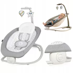 Ležalnik Lionelo Pascal z vibracijami in melodijami