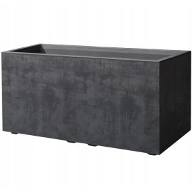 Cassetta Millennium 79 cm Antracitni cvetlični lonec