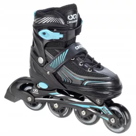 Rolerji Croxer Optima Black/Mint 39-42 Abec7 Kauczuk