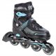 Rolerji Croxer Optima Black/Mint 39-42 Abec7 Kauczuk