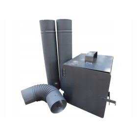  Komplet kadilnice: kurišče, cevi, koleno