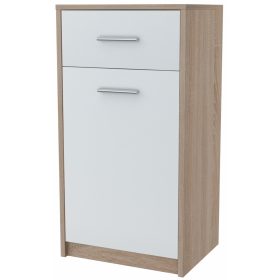 Pohištveni element BODO 1D1S, BELA-SONOMA UFC