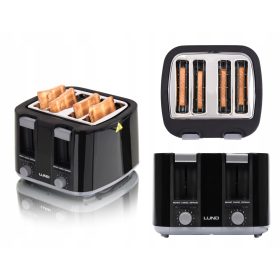 Lund 67501 toaster črn 1500 W