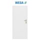 Vrata WINDOOR Wega - Kvalitetna polna vrata s podcičem za ventilacijo in WC ključavnico, širine 80 cm, najugodnejša cena v Sloveniji! Izdelana iz trpežnega materiala, primerna za vsak dom. Opremljena 