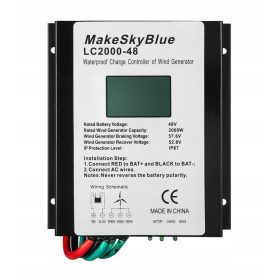 Krmilnik polnjenja vetrne turbine 2kW 48V