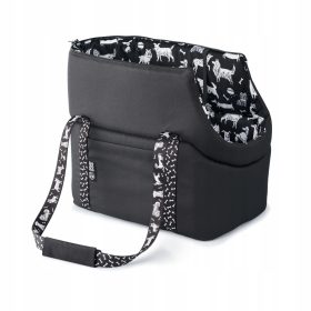 Torba za prevoz psov John Dog Black Comics za pse do 7 kg