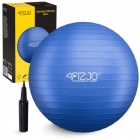   Gimnastična žoga za rehabilitacijo Reh Ball 65 cm modri odtenki