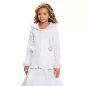 Praznični plašč iz flisa za prvo obhajilo velikost 152