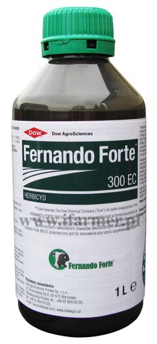 FERNANDO FORTE 300EC 1L proti plevelom regrat trpotec