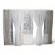 Paneli za zavese iz voile zaslona 600 cm x 250