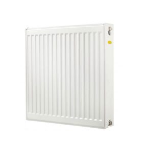   Jekleni panelni radiator Diamond 3334 W bel 1600 x 600 x 150 mm - stranski priključek