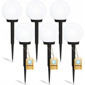  NNLED solarna svetilka, bela, 34 cm, 6 kos.