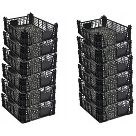 SKRINJA ZA SHRANJEVANJE PLASTIČNA CASI KOŠ 40X30X12