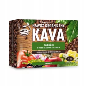 Organsko, naravno gnojilo KAVA granule 4 kg