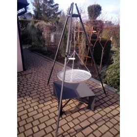  Žar na oglje Industrijski žar 65 x 65 cm