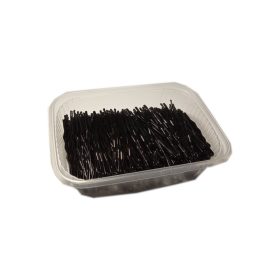 Golden Hair Clips with Black Beads 250g - 5cm