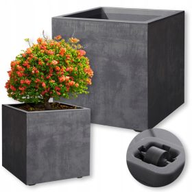 Balkonska škatla 49 x 49 cm, umetna masa