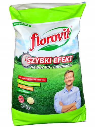 Florovit spomladansko gnojilo za travno travo 25 kg SE Szybki Učinek