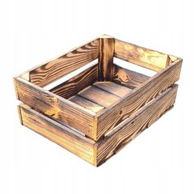 Lepa lesena škatla 38 x 28 cm za balkon