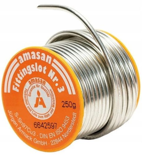 MEHKA SPAJKA ZA LUTKANJE BAKRA 250G 2,5MM