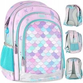   Starpak šolski nahrbtnik mermaid pastel Ombre za deklice 23 l 527183